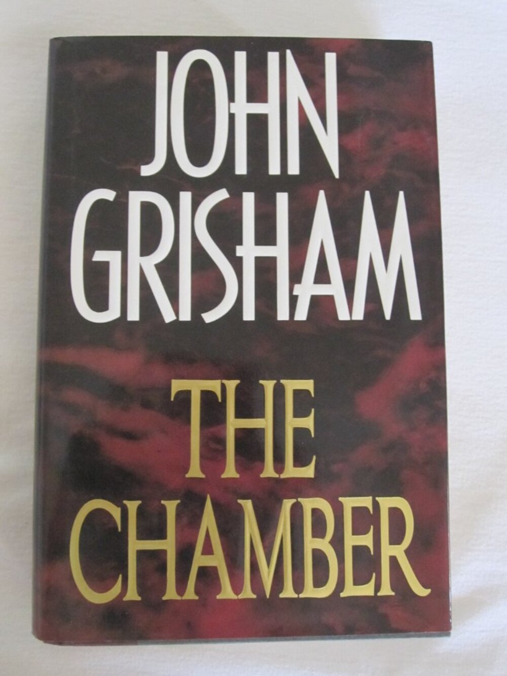 *Signed* 1994 John Grisham h/c Book: The Chamber - 1st ed. / 1st print w/ DJ